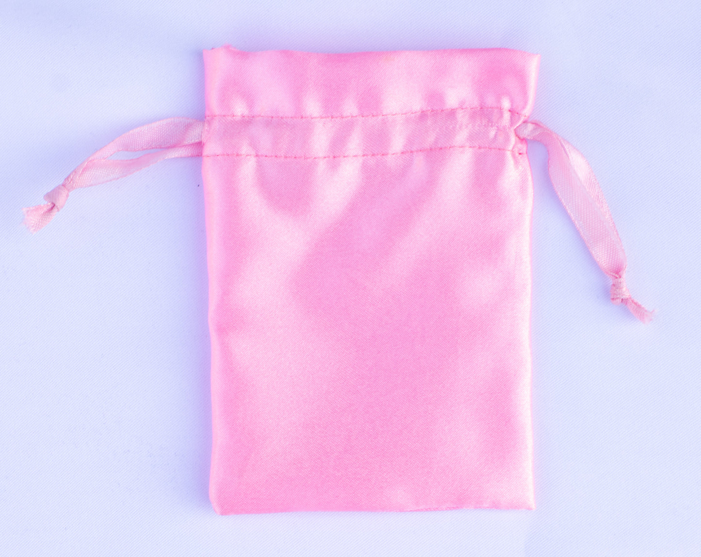 100pcs Customer Favorite Satin Drawstring Pouch With Logo For Jewelry Packaging