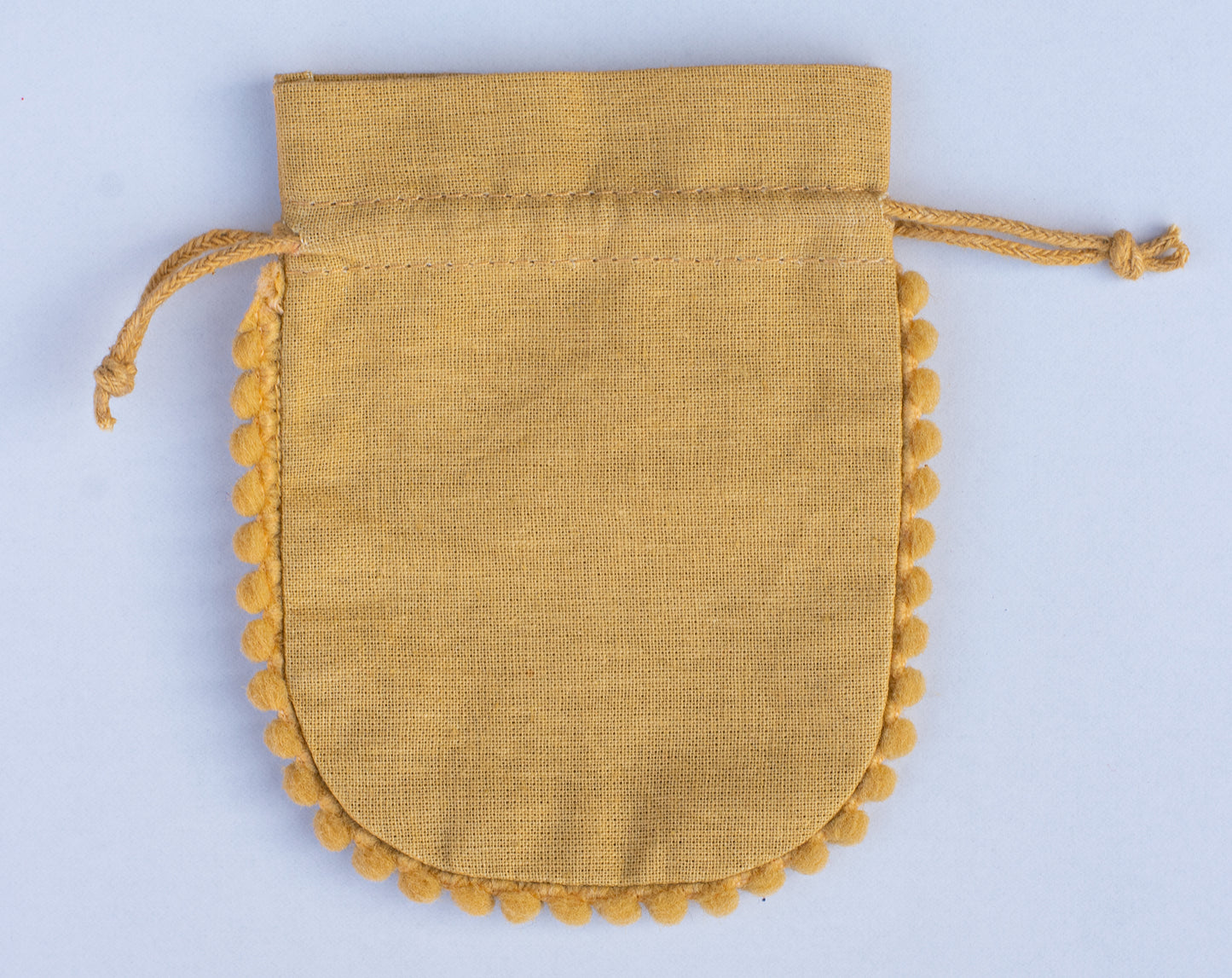 100pcs Pure Organic Designer Drawstring Pouch With Logo For Jewelry Packaging