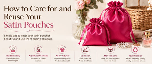 Satin Pouches