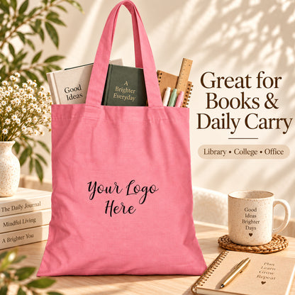 25pcs - Cotton Tote Bag With Custom Logo for Small Businesses