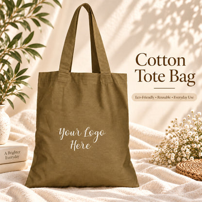 25pcs - Personalized Cotton Tote Bag for Events and Promotions