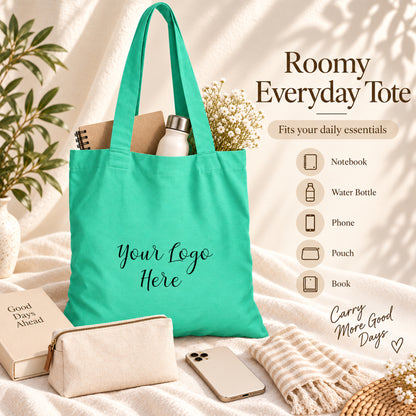 25pcs - Personalized Cotton Tote Bag With Your Business Logo