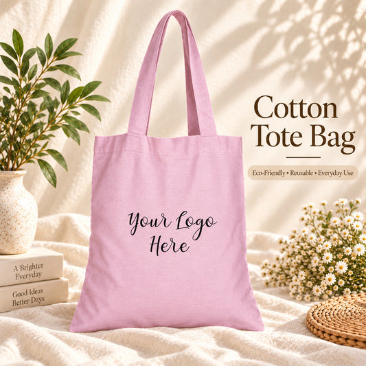 25pcs - Cotton Tote Bag With Your Custom Event Logo or Artwork