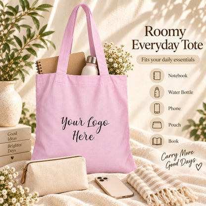 25pcs - Cotton Tote Bag With Your Custom Event Logo or Artwork