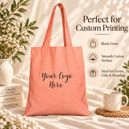 25pcs - Conference Cotton Tote Bag With Your Business Logo
