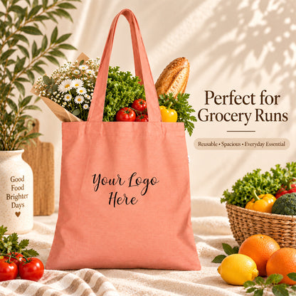 25pcs - Conference Cotton Tote Bag With Your Business Logo