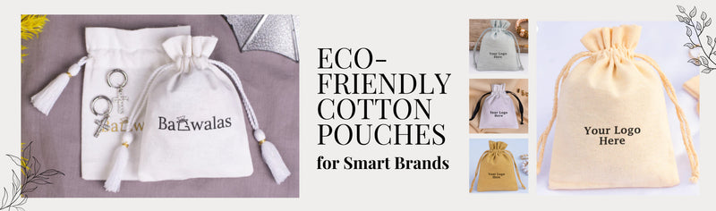 Custom Logo Cotton Pouches