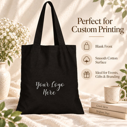 25pcs - Personalized Cotton Tote Bag for Your Small Business