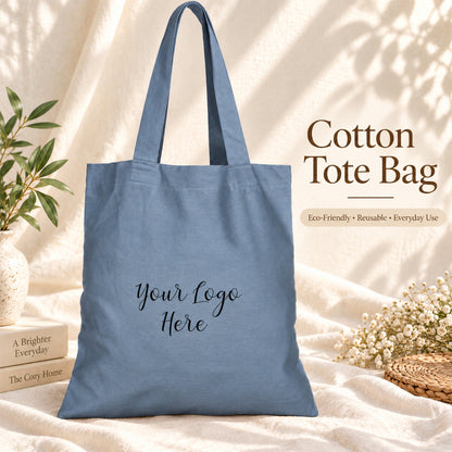 25pcs - Custom Logo Cotton Market Tote Bag for Your Business