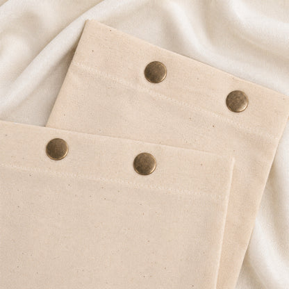 Custom Logo Cotton Snap Pouch Set of 100, Eco Friendly Jewelry Packaging Bags in Bulk