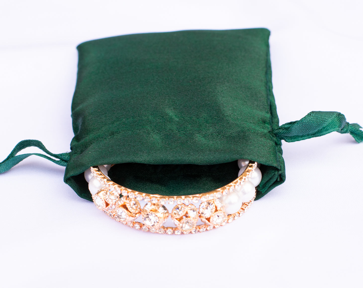 100pcs Premium Satin Drawstring Pouch With Logo in Wholesale & Bulk