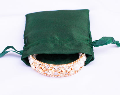 100pcs Premium Satin Drawstring Pouch With Logo in Wholesale & Bulk