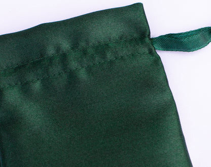 100pcs Premium Satin Drawstring Pouch With Logo in Wholesale & Bulk