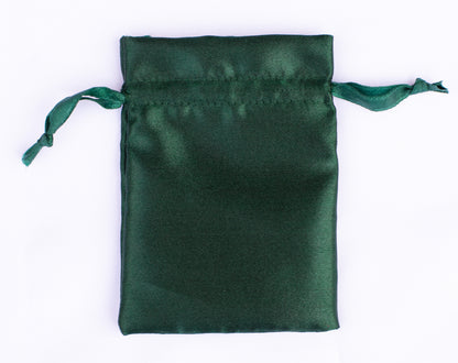 100pcs Premium Satin Drawstring Pouch With Logo in Wholesale & Bulk