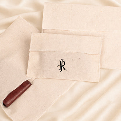 Custom Cotton Pouch Set of 100, Eco Friendly Boutique Packaging for Jewelry & Gifts with Brand Logo