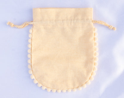 100pcs Designer Wedding Favor Pouches, Custom Drawstring Pouch