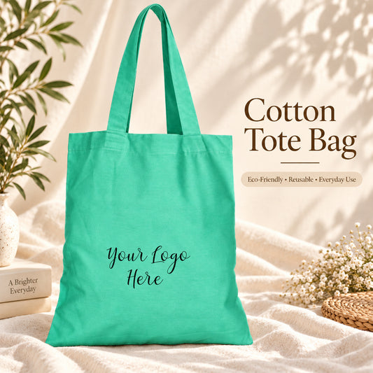 25pcs - Personalized Cotton Tote Bag With Your Business Logo