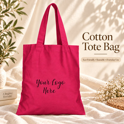 25pcs - Custom Cotton Tote Bag for Businesses and Storefronts