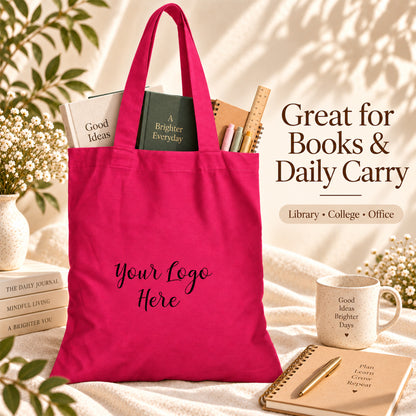 25pcs - Custom Cotton Tote Bag for Businesses and Storefronts