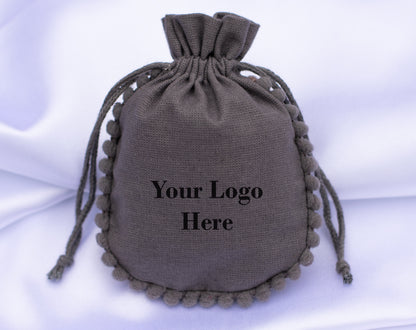 100pcs Best-Selling Designer Pouch With Logo For Jewelry Packaging