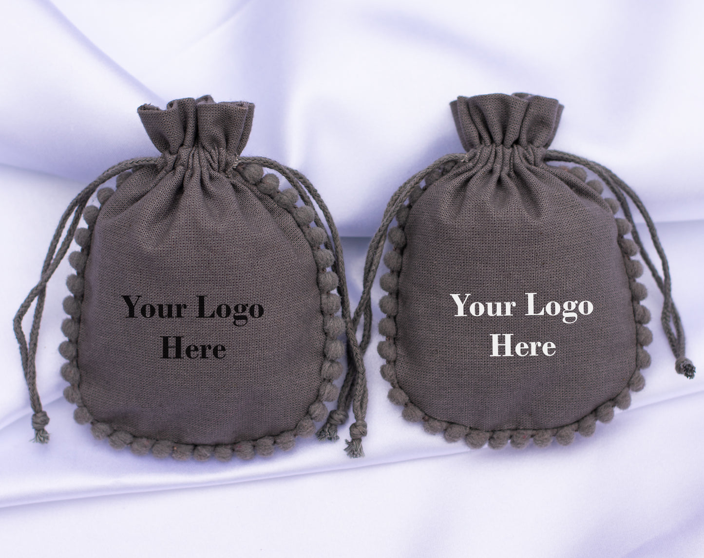 100pcs Best-Selling Designer Pouch With Logo For Jewelry Packaging