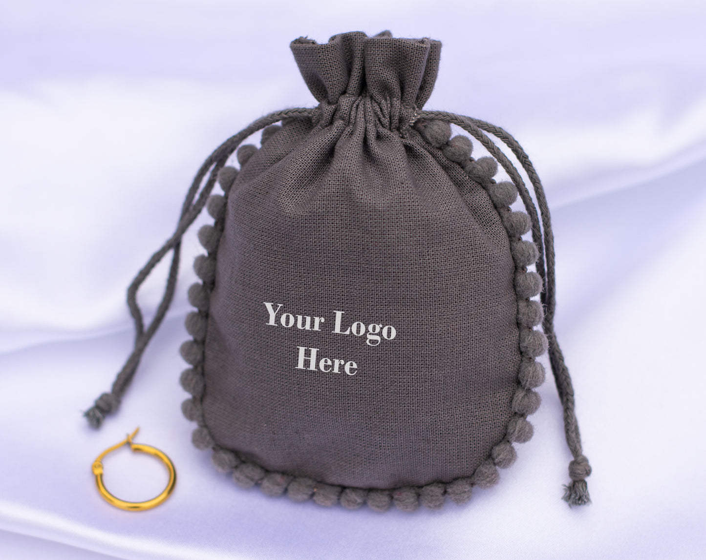 100pcs Best-Selling Designer Pouch With Logo For Jewelry Packaging