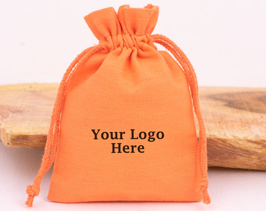 Cotton Drawstring Bags With Custom Logo – Premium Cotton Bags & Pouches