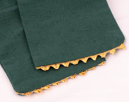 100pcs Premium Cotton Designer Pouches With Custom Logo for Jewelry Packaging