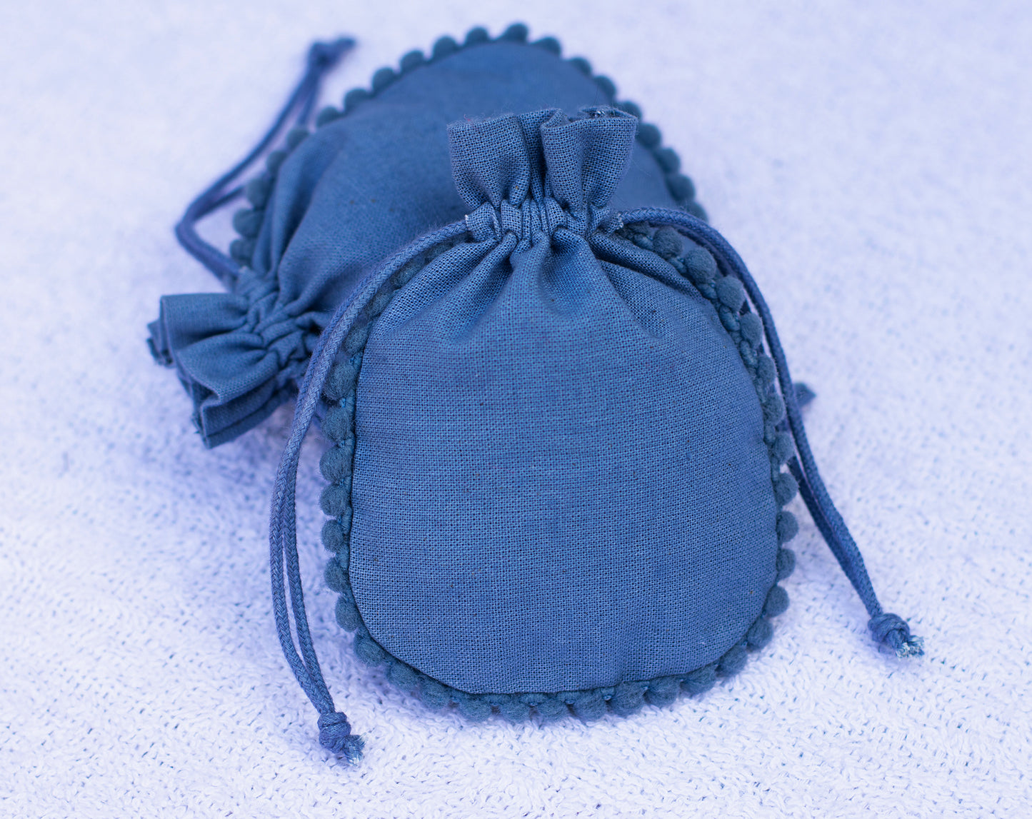 100pcs Eco-Friendly Cotton Drawstring Designer Pouch With Logo