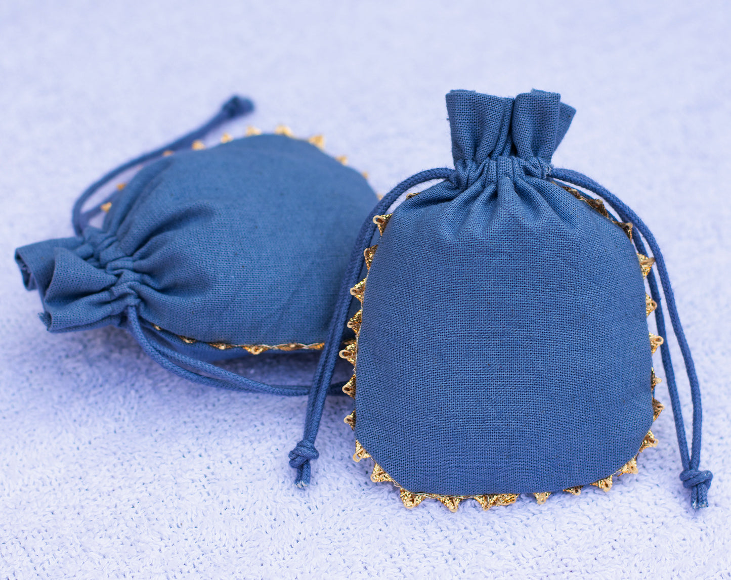 100pcs Wholesale Drawstring Designer Pouch With Logo, Wedding Favor Bags