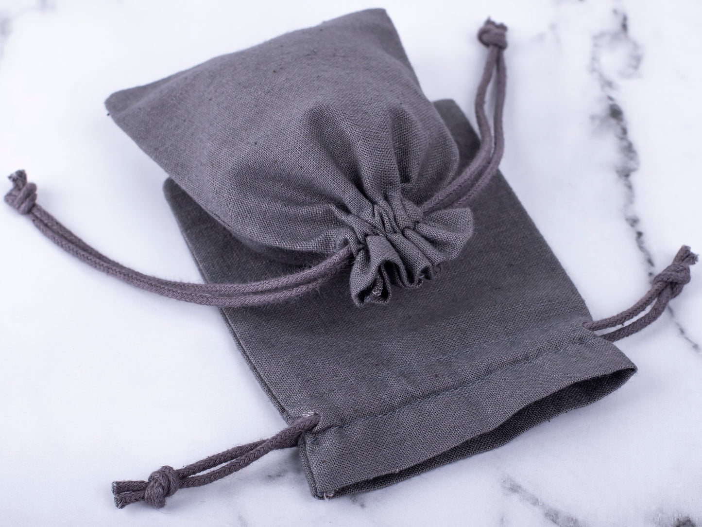 100pcs Cotton Drawstring Jewelry Pouch With Logo in Wholesale & Bulk