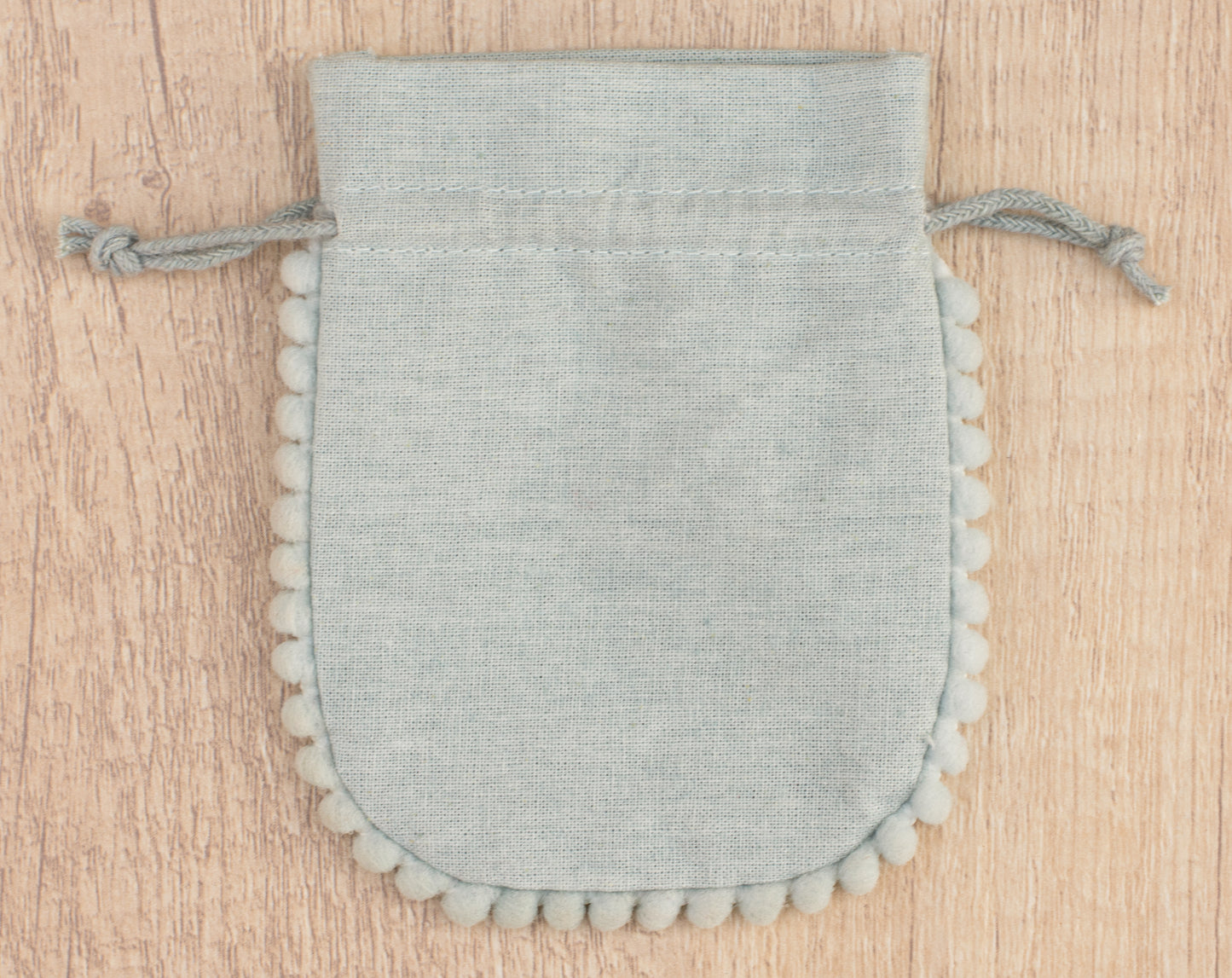 100pcs Pure Cotton Drawstring Designer Pouch With Logo