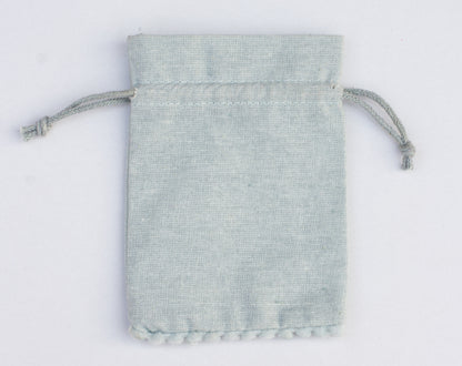 100pcs of Premium Designer Cotton Drawstring Pouch With Custom Logo