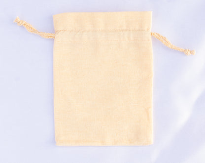 100pcs Premium Cotton Drawstring Bags With Custom Logo in Wholesale & Bulk
