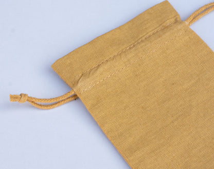 100pcs Eco-Friendly Cotton Drawstring Pouch With Logo in Wholesale