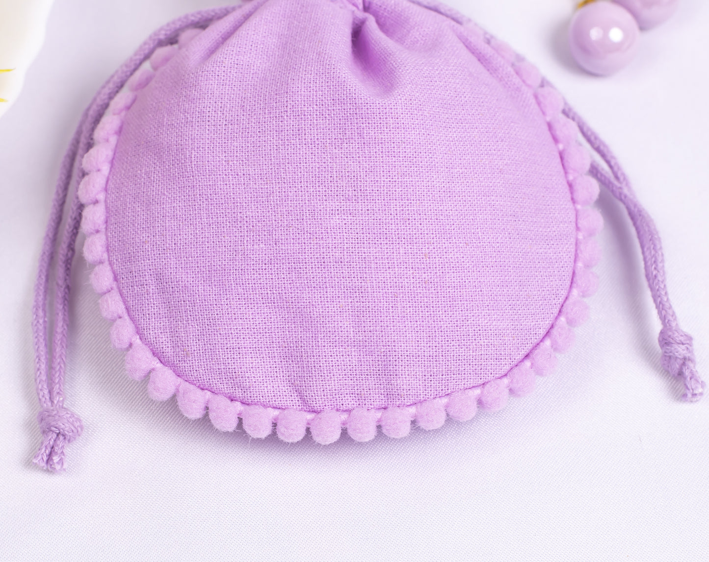 100pcs Best-Selling Designer Cotton Pouches With Logo For Jewelry Packaging