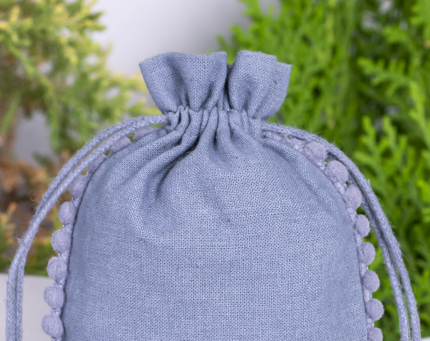 100pcs of Custom Designer Cotton Pouches With Logo, Pure Cotton Jewelry Pouches