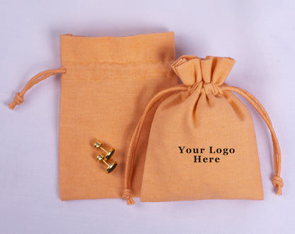 100pcs Pure Cotton Drawstring Pouch With Logo in Wholesale, Eco-Friendly Pouches
