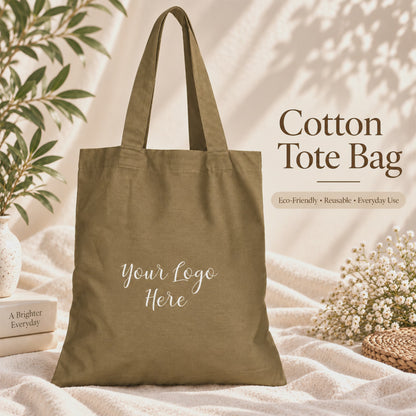 25pcs - Personalized Cotton Tote Bag for Events and Promotions