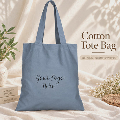 25pcs - Custom Logo Cotton Market Tote Bag for Your Business