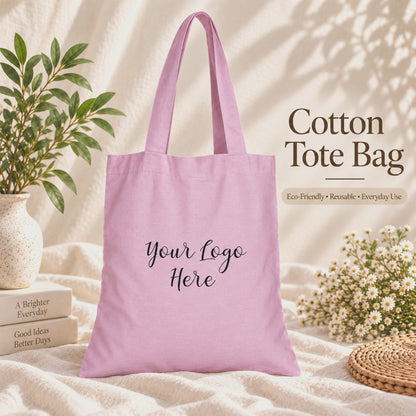 25pcs - Cotton Tote Bag With Your Custom Event Logo or Artwork
