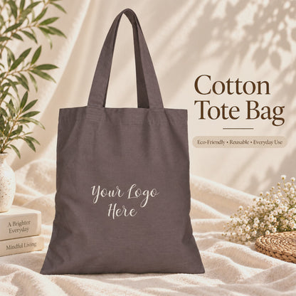 25pcs - Custom Logo Cotton Tote Bag for Business Events and Teams