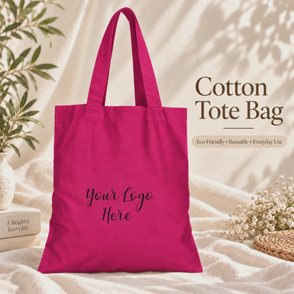 25pcs - Custom Cotton Tote Bag for Businesses and Storefronts